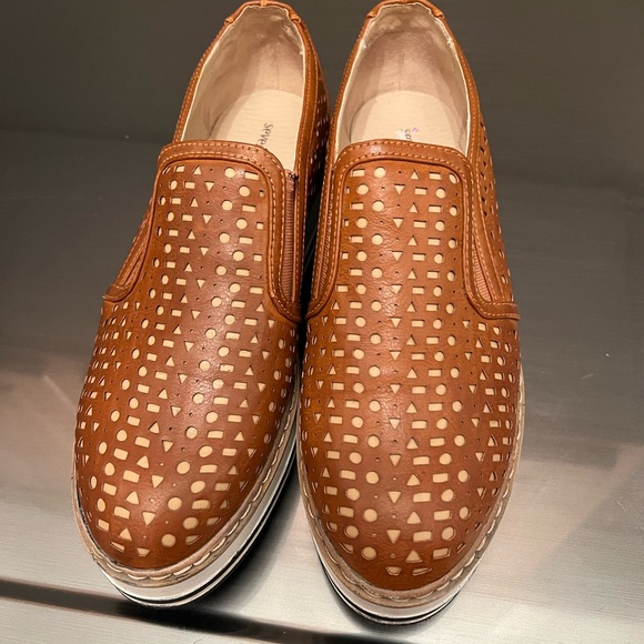 Seven Dials Shoes - Brown Slip-On Women’s  Shoes